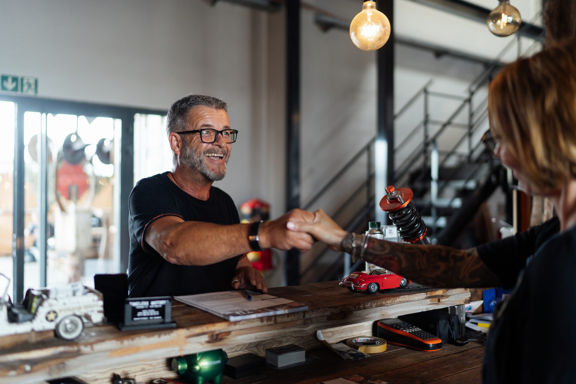 Bike-Werkbank — Timeless Motors Wiesloch