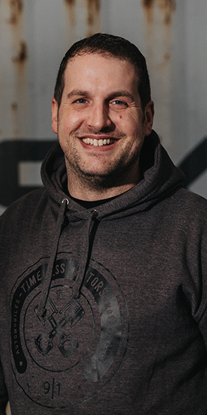 Jens — Inspektion, Achsgeometrie, Turbotechnik · Timeless Motors